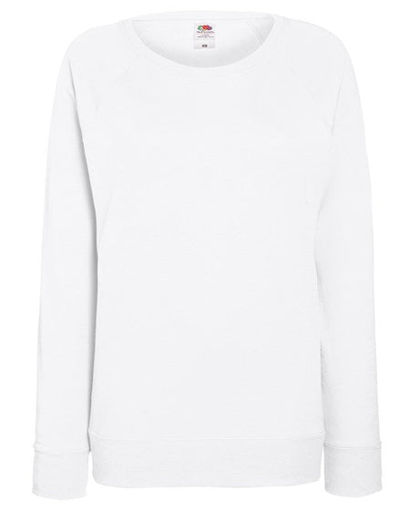 Fruit Of The Loom Women's Lightweight Raglan Sweatshirt