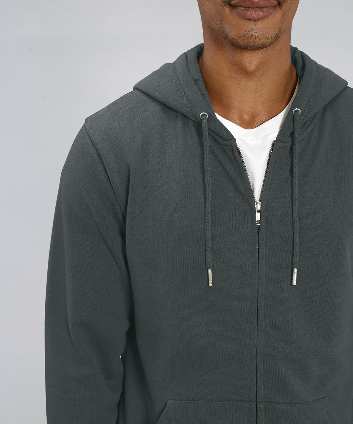 Stanley/Stella Unisex Connector Essential Zip-Thru Hoodie Sweatshirt (Stsu820)