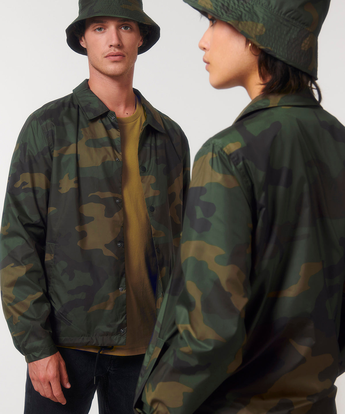 Stanley/Stella Coacher Aop Camouflage Jacket (Stju879)