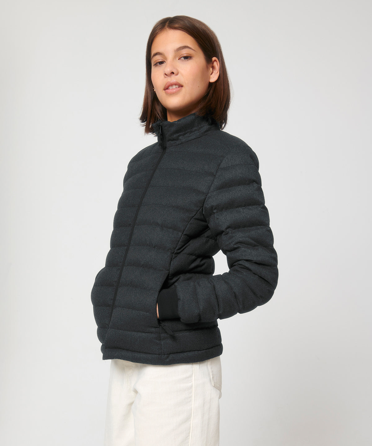 Stanley/Stella Stella Voyager Wool-Like Padded Jacket (Stjw897)