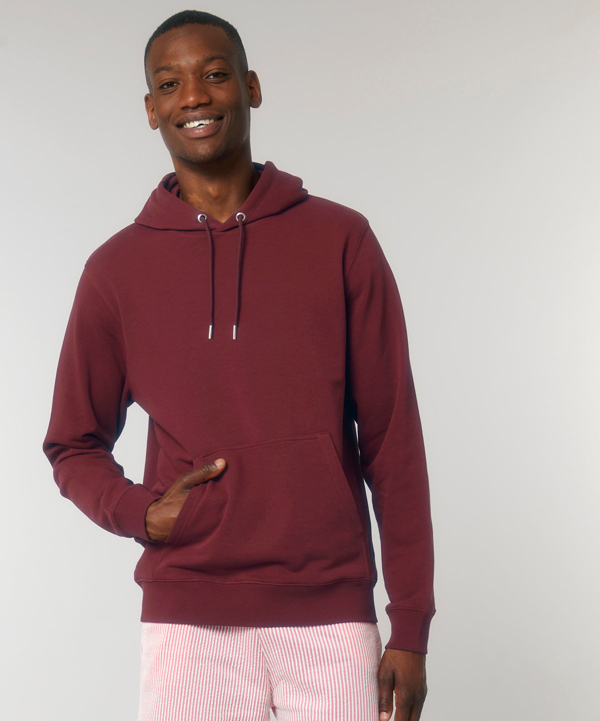 Stanley/Stella Unisex Archer Hoodie Sweatshirt (Stsu011) - Burgundy