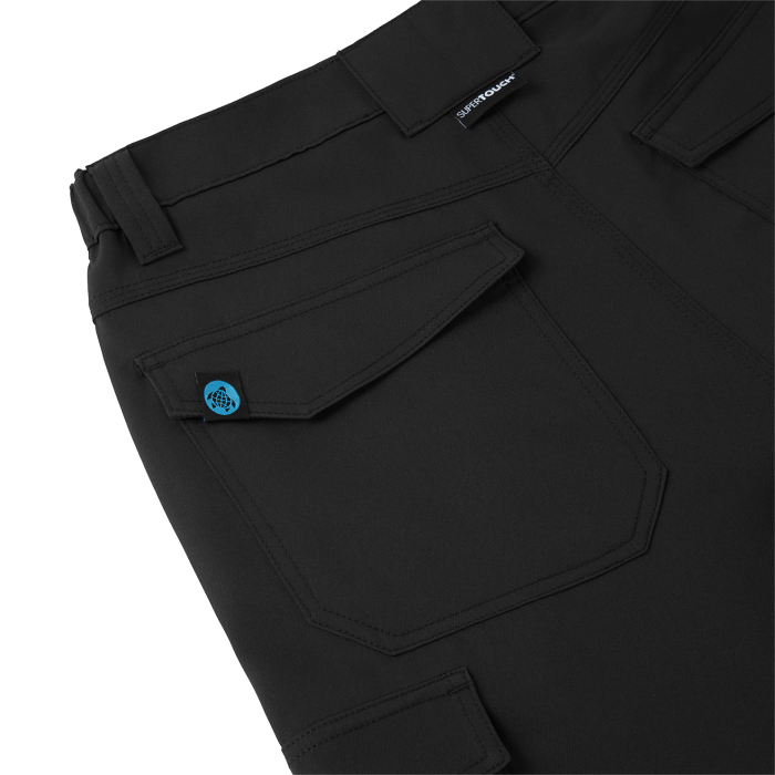 Supertouch System Eco 4 Way Stretch Service Black Trouser