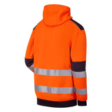 Supertouch System Hi-Vis Eco Zip Thru Hoodie