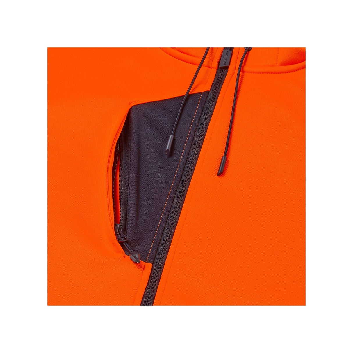 Supertouch System Hi-Vis Eco Zip Thru Hoodie