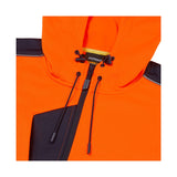 Supertouch System Hi-Vis Eco Zip Thru Hoodie