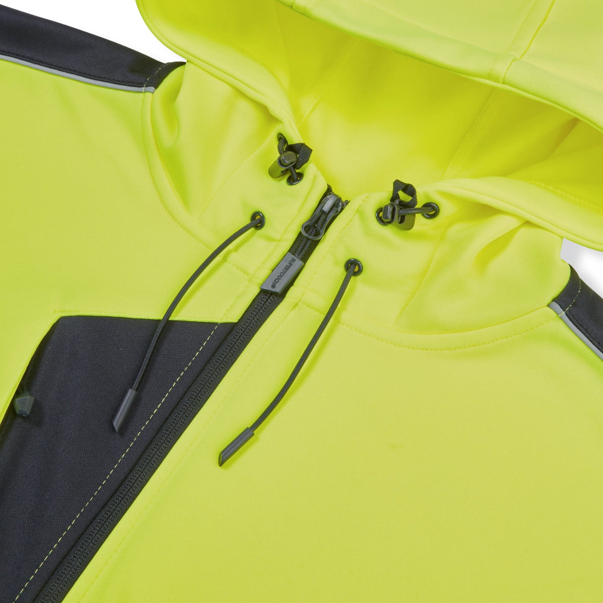 Supertouch System Hi-Vis Eco Zip Thru Hoodie