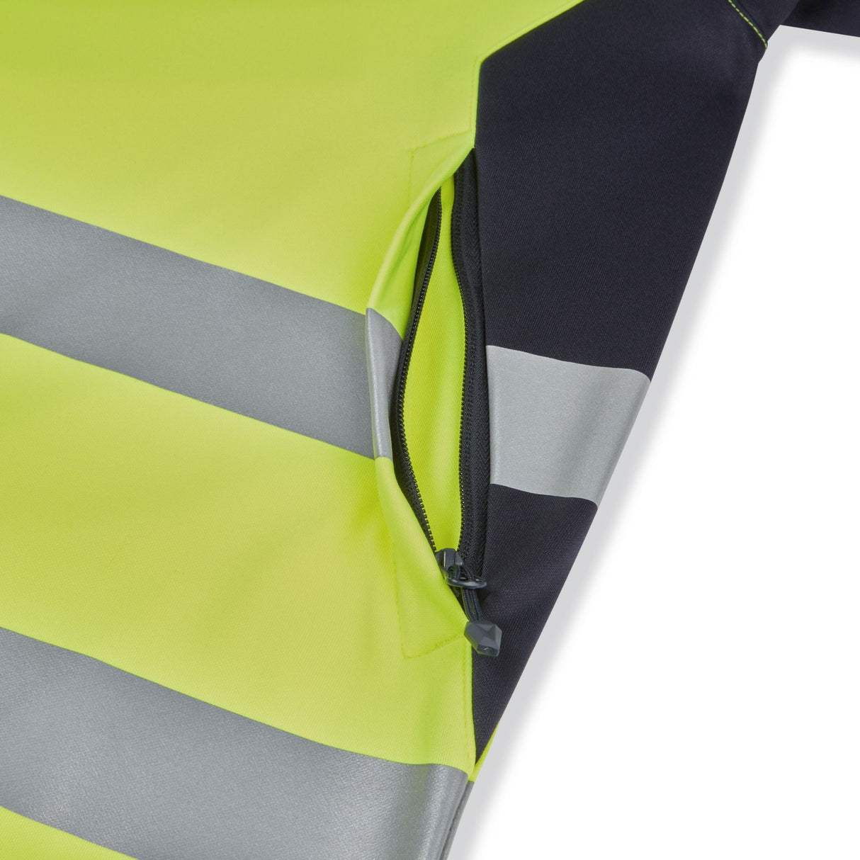 Supertouch System Hi-Vis Eco Zip Thru Hoodie