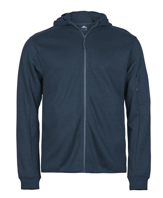 Tee Jays TJ067 Athletic Hooded Full-Zip Sweatshirt (5706)