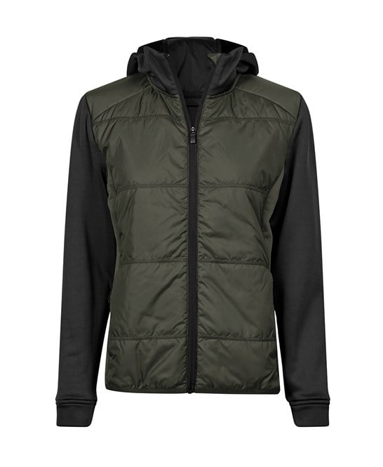 Tee Jays TJ084 Women’s Hybrid-Stretch Hooded Jacket (9113)