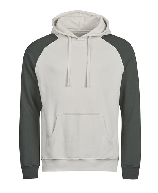 Tee Jays TJ123 Unlabeled Two-Tone Hooded Sweatshirt (5156)