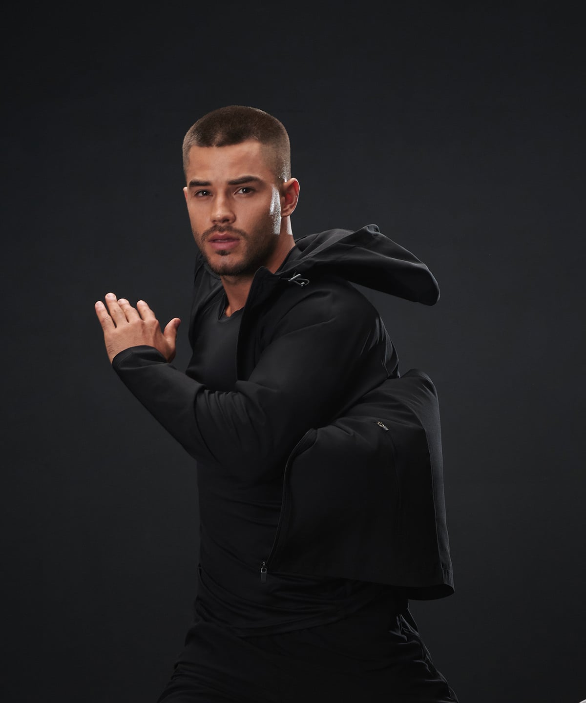 Tombo TL578 Technical Zip-Through Hoodie