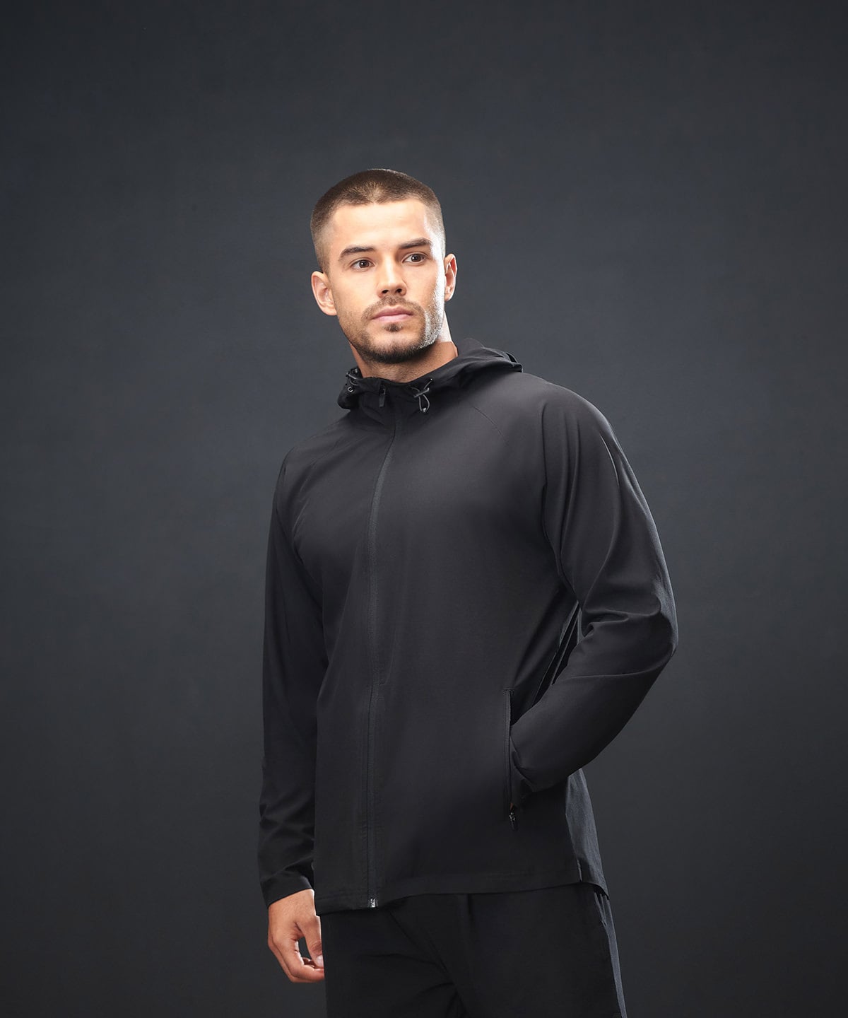 Tombo TL578 Technical Zip-Through Hoodie