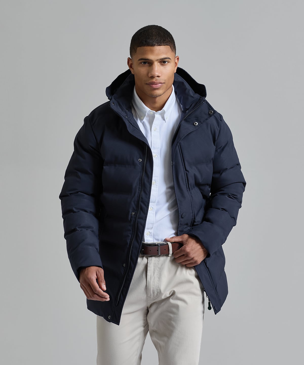 2786 TS008 Recycled Bonded Longline Padded Jacket