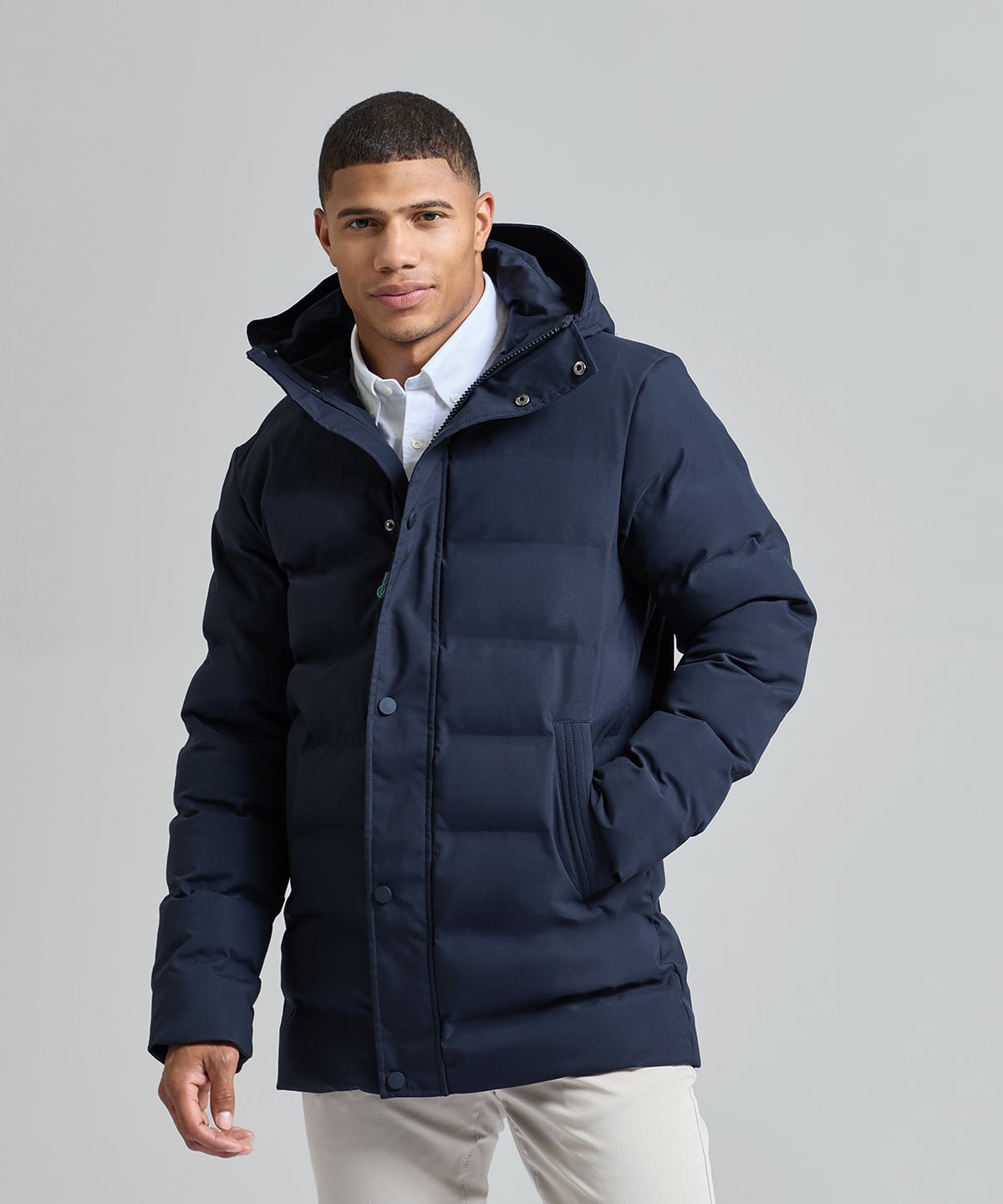 2786 TS008 Recycled Bonded Longline Padded Jacket