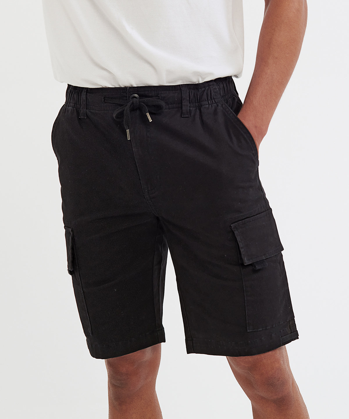 Wombat Men's Drawstring Cargo Utility Shorts