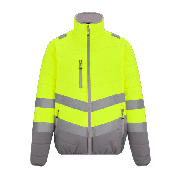Regatta Professional Men's Hi-Vis Two Tone Thermal Jacket - Yellow