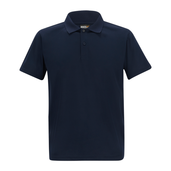 Regatta Professional Men's Pro Wicking Pique Polo Shirt - Navy & Grey
