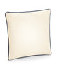 Westford Mill Fairtrade Cotton Piped Cushion Cover