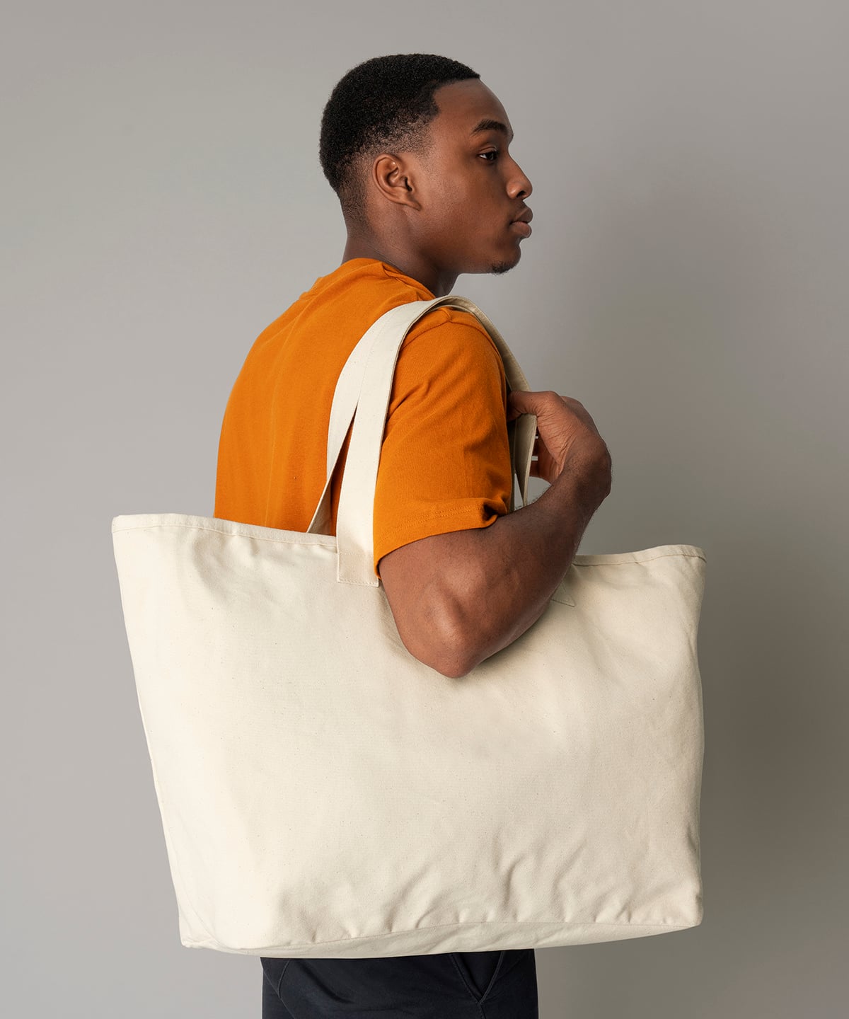 Westford Mill WM606 Oversized Heavy Duty Canvas Tote Bag