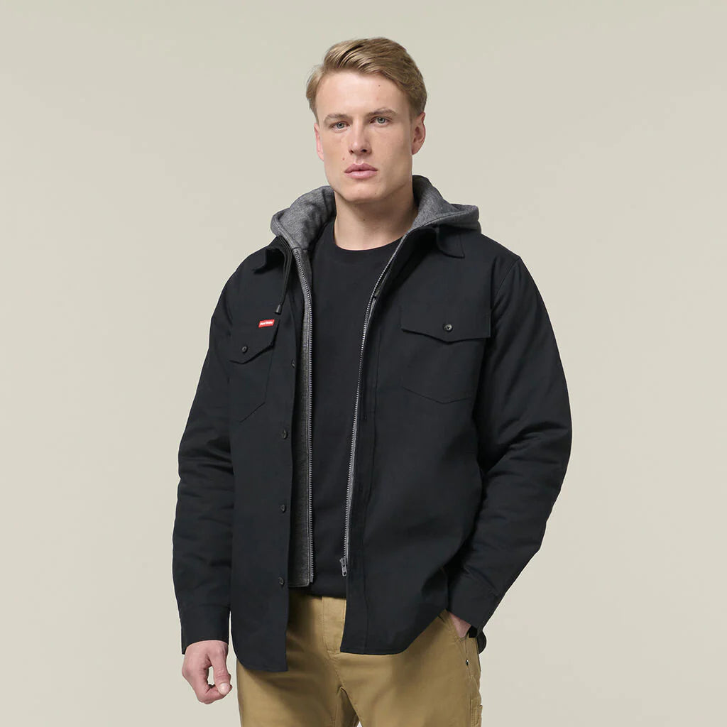 Hard Yakka Quilted Solid Shacket