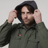 Hard Yakka Quilted Solid Shacket