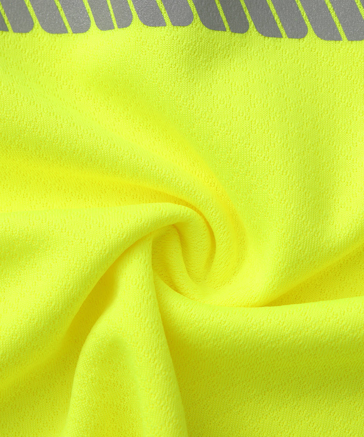 Yoko YK053 Hi-Vis Mandarin Collar Zip Neck Comfort Trim Polo (hvj230)