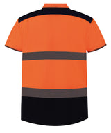 Yoko Hi-Vis Two-Tone Polo Shirt