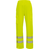 ELKA Dry Zone Visible Waist Trousers 022401R #colour_hi-vis-yellow