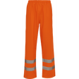 ELKA Dry Zone Visible Waist Trousers 022403R #colour_hi-vis-orange