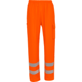 ELKA Securetech Multinorm PU Waist Trousers 022450R #colour_hi-vis-orange