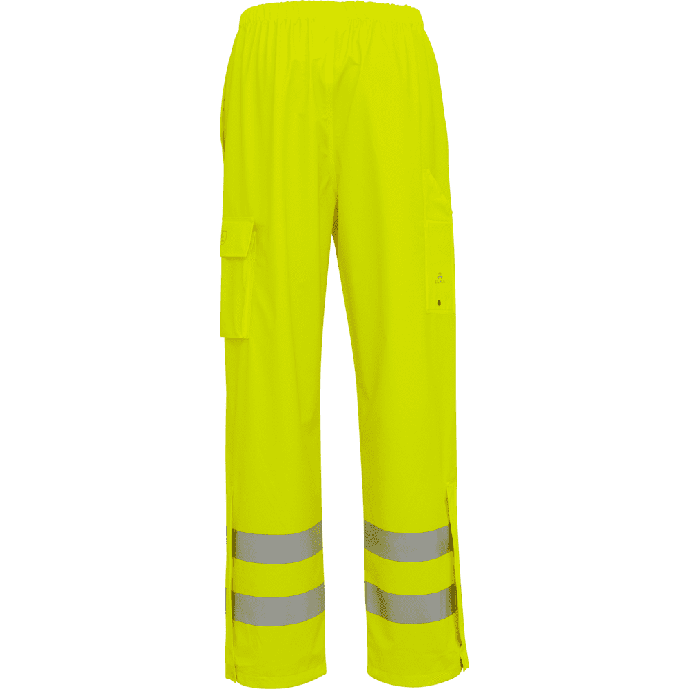 ELKA Securetech Multinorm PU Waist Trousers 022450R #colour_hi-vis-yellow