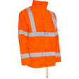 ELKA Dry Zone Visible Jacket 026300R #colour_hi-vis-orange