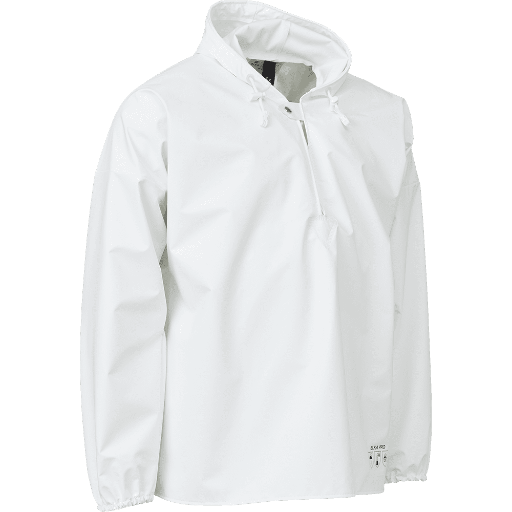 ELKA PRO Smock With Elastic 077100E #colour_white