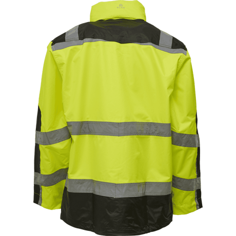 ELKA Visible Xtreme Jacket 086004R #colour_hi-vis-yell-black