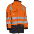 ELKA Securetech Multinorm Electric Arc Jacket 086060R #colour_hi-vis-ora-navy