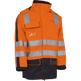 ELKA Securetech Multinorm Electric Arc Jacket 086060R #colour_hi-vis-ora-navy