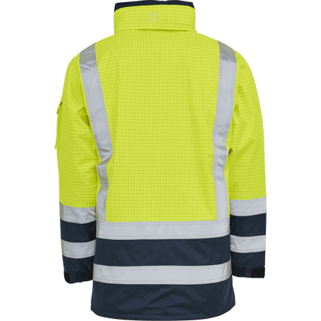 ELKA Securetech Multinorm Jacket 086150R #colour_hi-vis-yell-navy