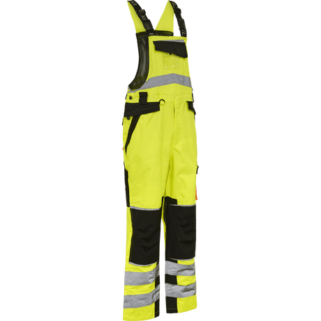 ELKA Visible Xtreme Bib & Brace 089904R #colour_hi-vis-yell-black