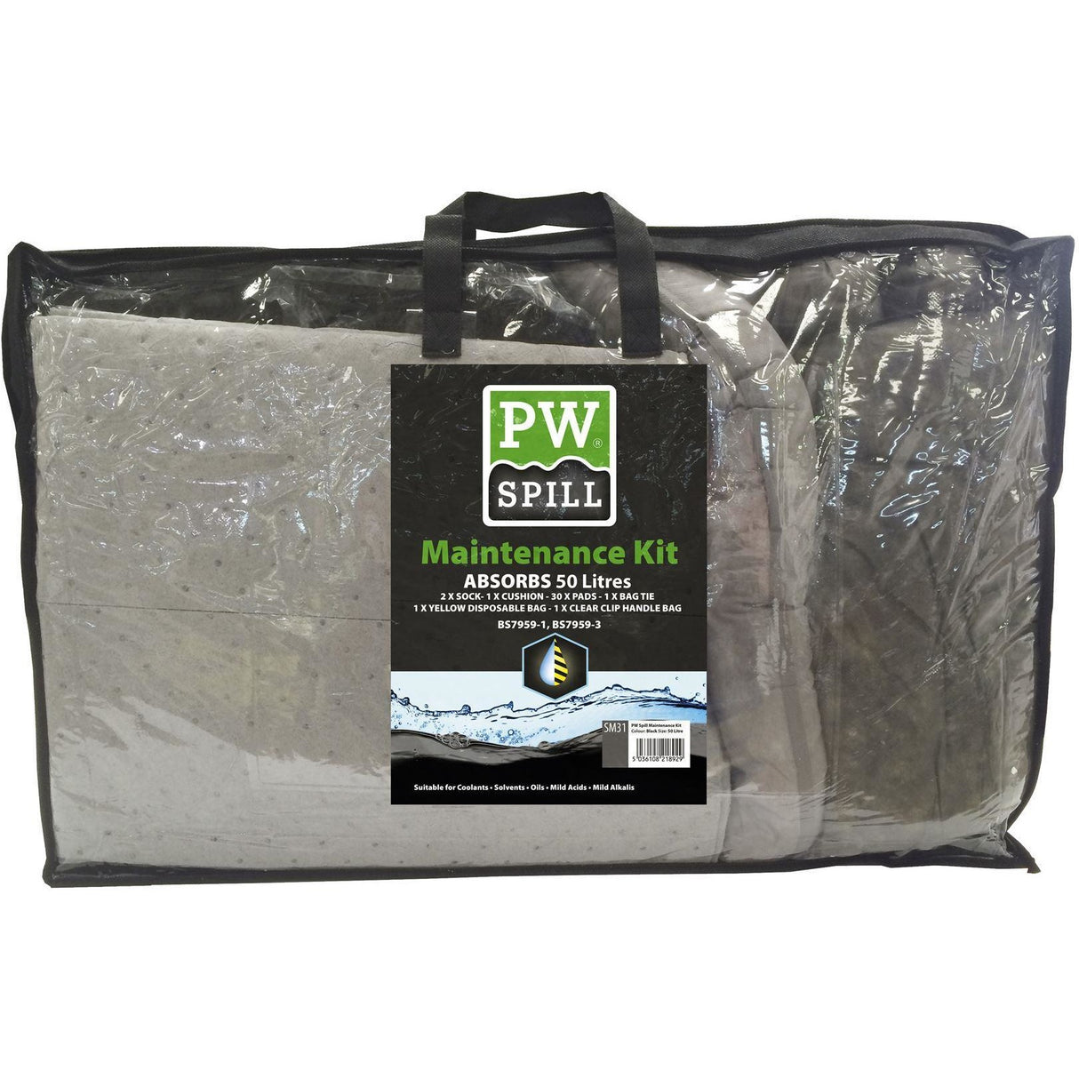 Portwest PW Spill 50 Litre Maintenance Kit  SM31