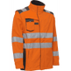 ELKA Visible Xtreme Softshell Jacket 116504R #colour_hi-vis-orange-grey