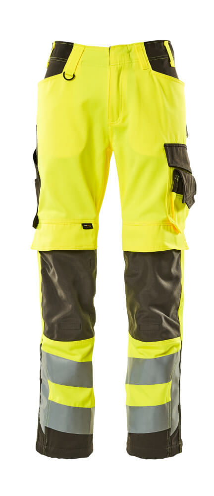 Mascot Safe Supreme Kendal Trousers - Hi-Vis Yellow/Dark Anthracite