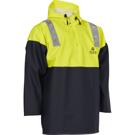 ELKA Unlimited Smock 177105 #colour_hi-vis-yell-navy