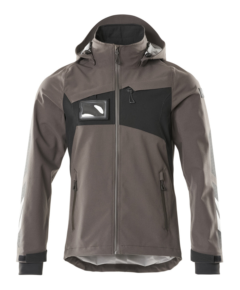 Mascot Accelerate Lightweight Outer Shell Jacket #colour_dark-anthracite-black