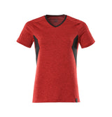 Mascot Accelerate Ladies COOLMAX PRO T-shirt #colour_traffic-red-black