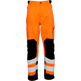 ELKA Visible Xtreme Stretch Waist Trousers 182400R #colour_hi-vis-orange-black