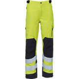 ELKA Visible Xtreme Stretch Waist Trousers 182400R #colour_hi-vis-yell-black