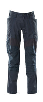 Mascot Accelerate Trousers with Kneepad Pockets - Dark Navy #colour_dark-navy