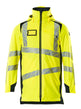 Mascot Accelerate Safe Lightweight Parka with CLIMascot #colour_hi-vis-yellow-dark-navy