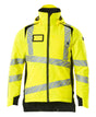 Mascot Accelerate Safe Lightweight Winter Jacket with CLIMascot - Hi-Vis Yellow/Black #colour_hi-vis-yellow-black