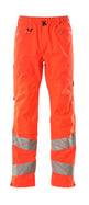 Mascot Accelerate Safe Over Trousers with Lightweight Lining #colour_hi-vis-red